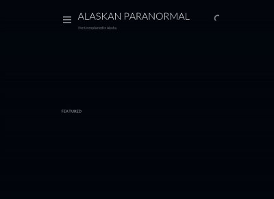 Alaskan Paranormal