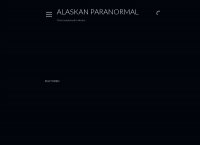 Alaskan Paranormal