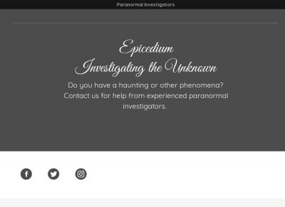 Epicedium Paranormal