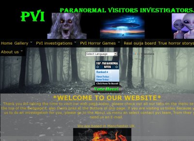 paranormal visitors investigators
