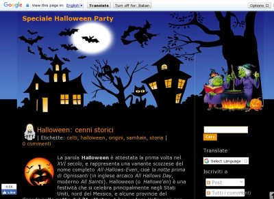 Speciale Halloween Party 