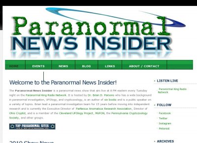 Paranormal News Insider